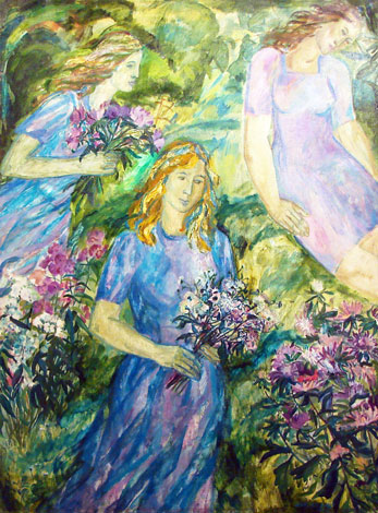 Mari Roosvalt "Naised ja lilled"