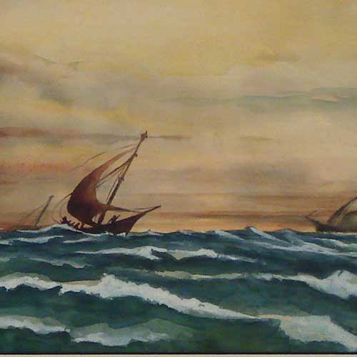 Edmond Arnold Blumenfeldt "Purjekad merel"