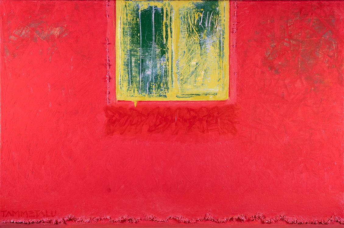 Tiina Tammetalu "Majad, mis kasvavad veest. Rohelise aknaga punane maja."