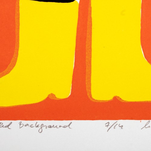 Yellow Rubberboots-Man on a Red Background, 7/14 (15927.447)