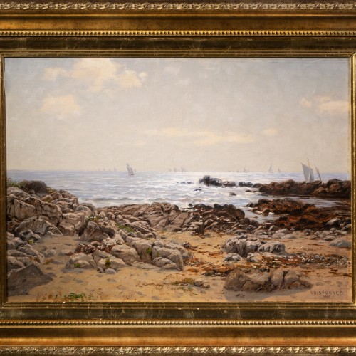 Return of the Fishing Boats. Bretagne (16538.1873)