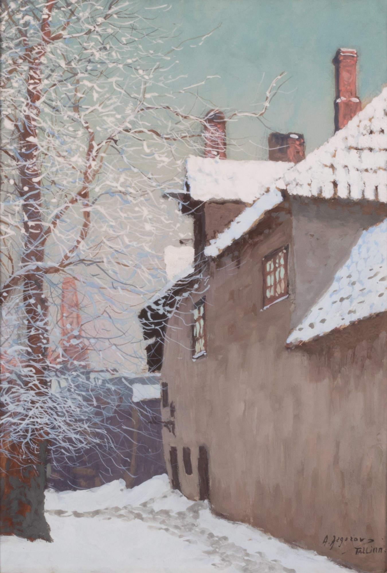 Andrei Jegorov "Wintery Tallinn"