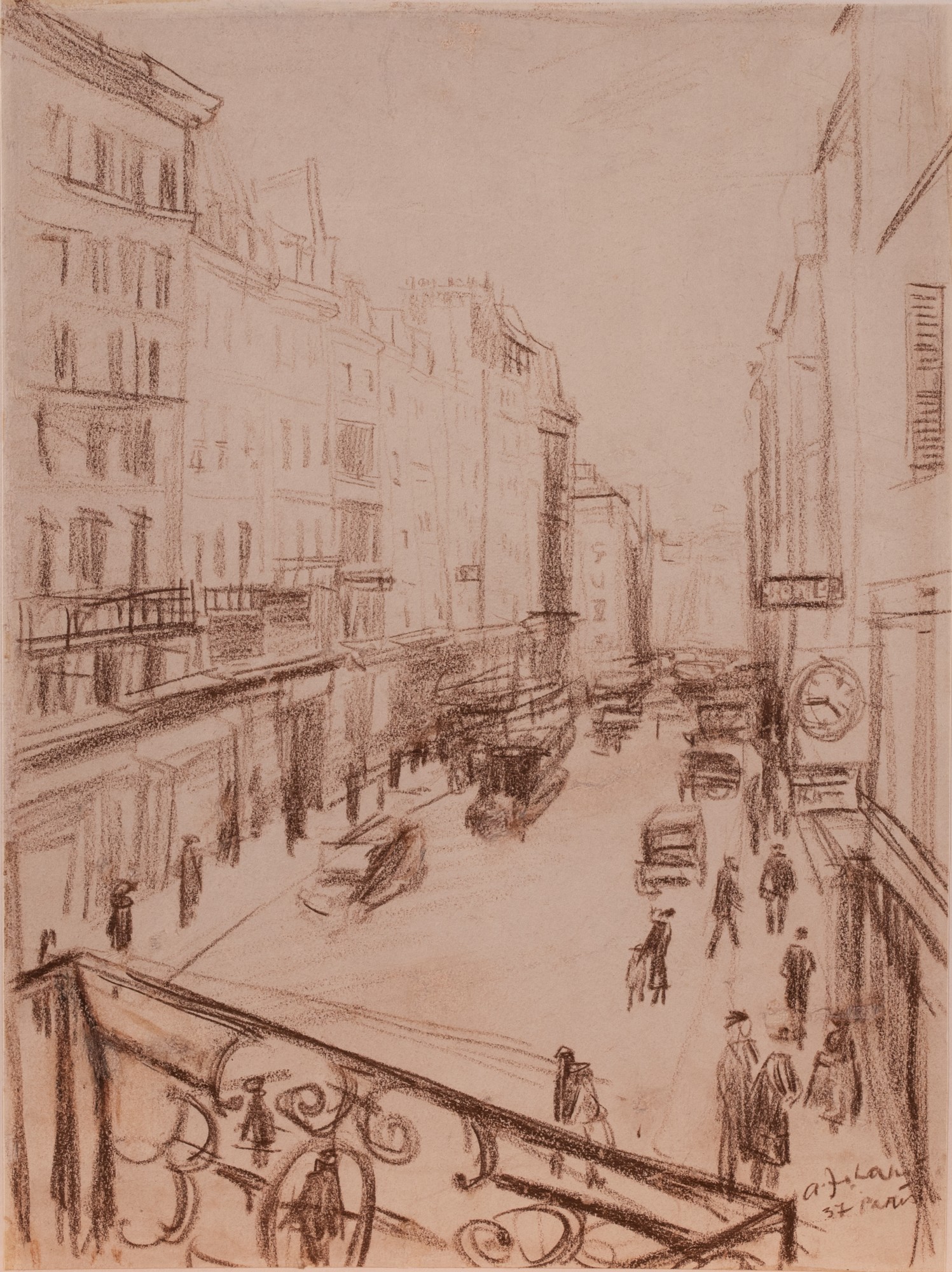 Andrus Johani "Parisian Street"