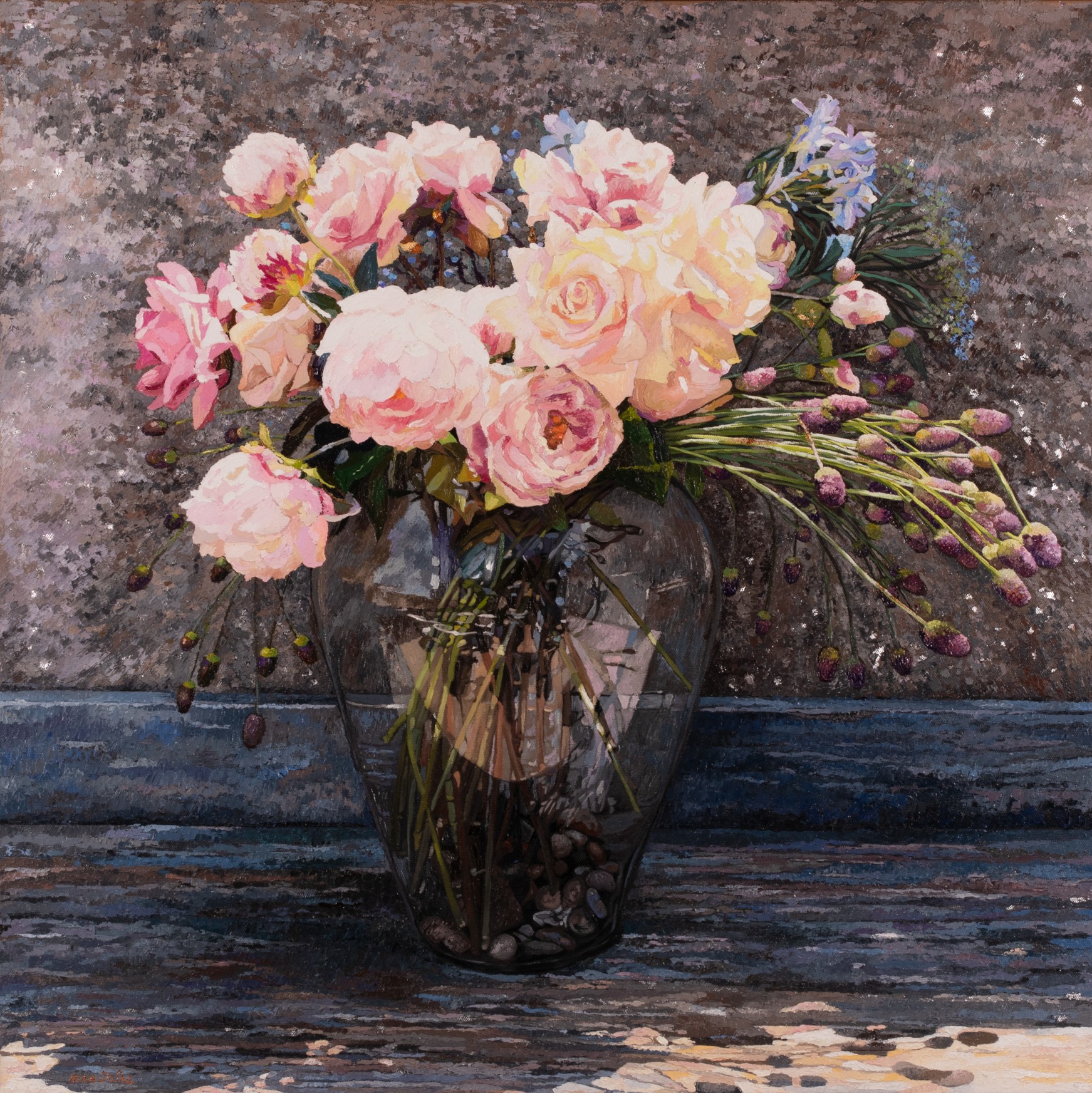 Nina DoShe "Flowers and Glass"