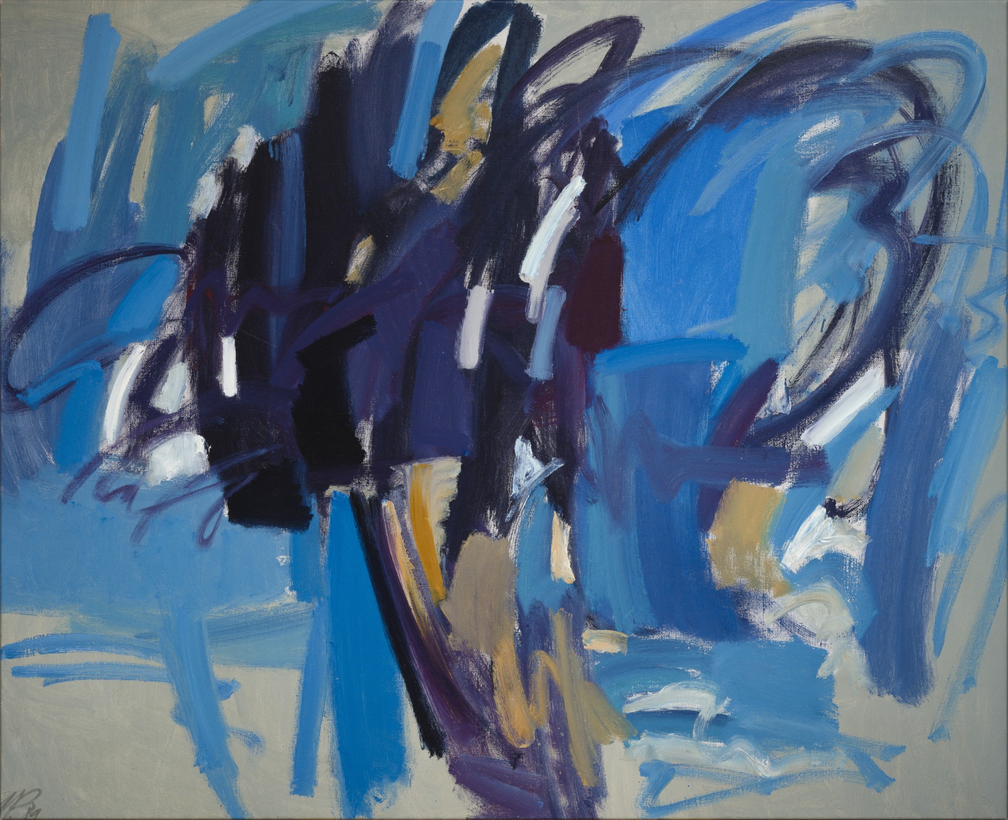 Anne Parmasto "Blue Abstraction"