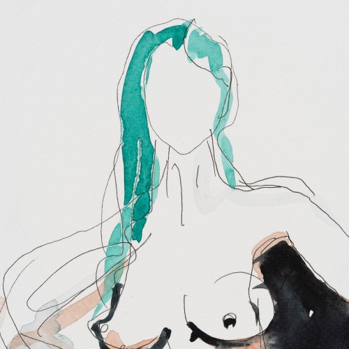 Nude With Green Hair (17256.4536)
