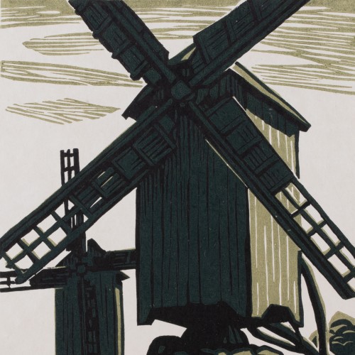 Hugo Mitt "Saaremaa Windmills"