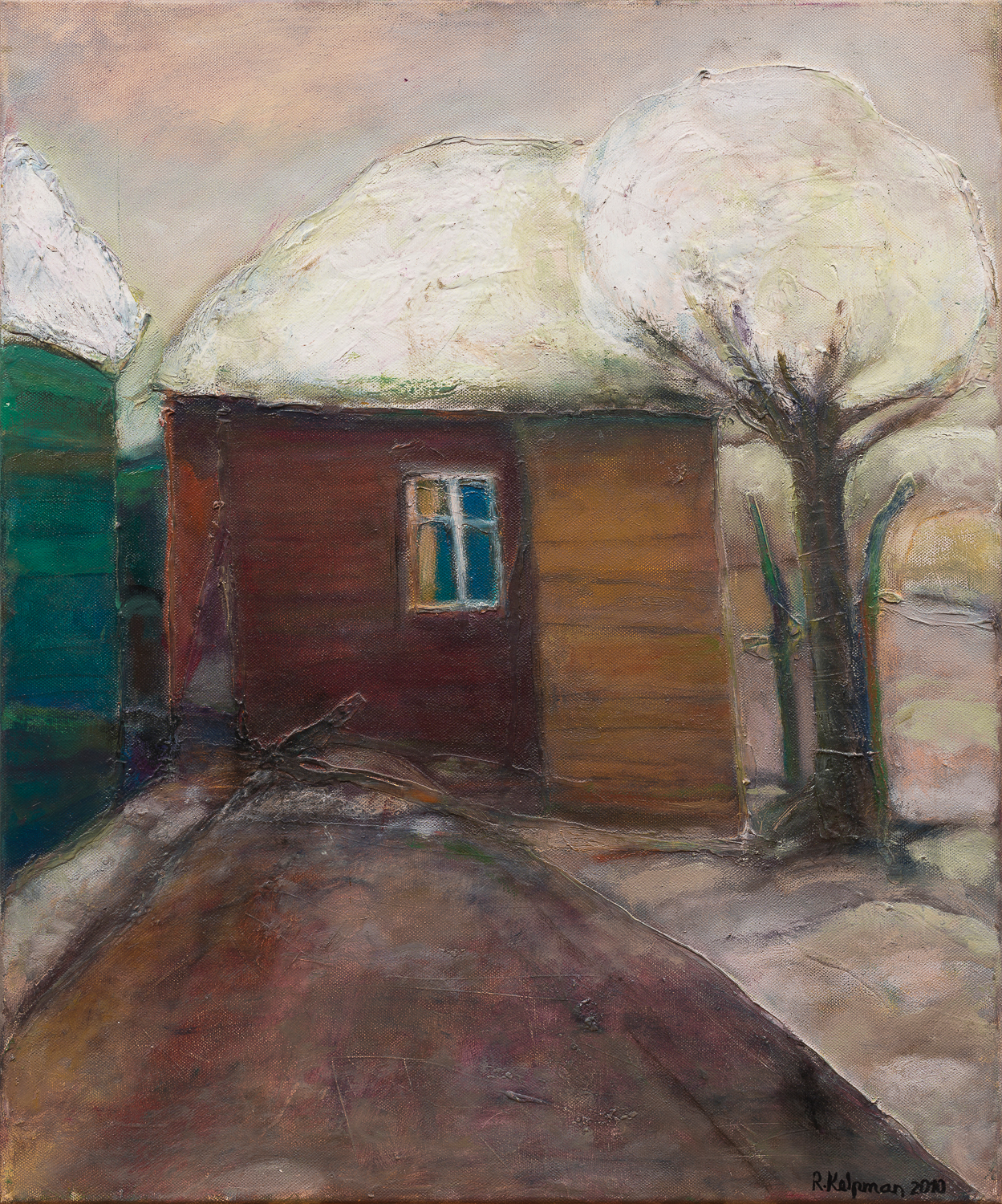 Rein Kelpman "Snowy Backyard"