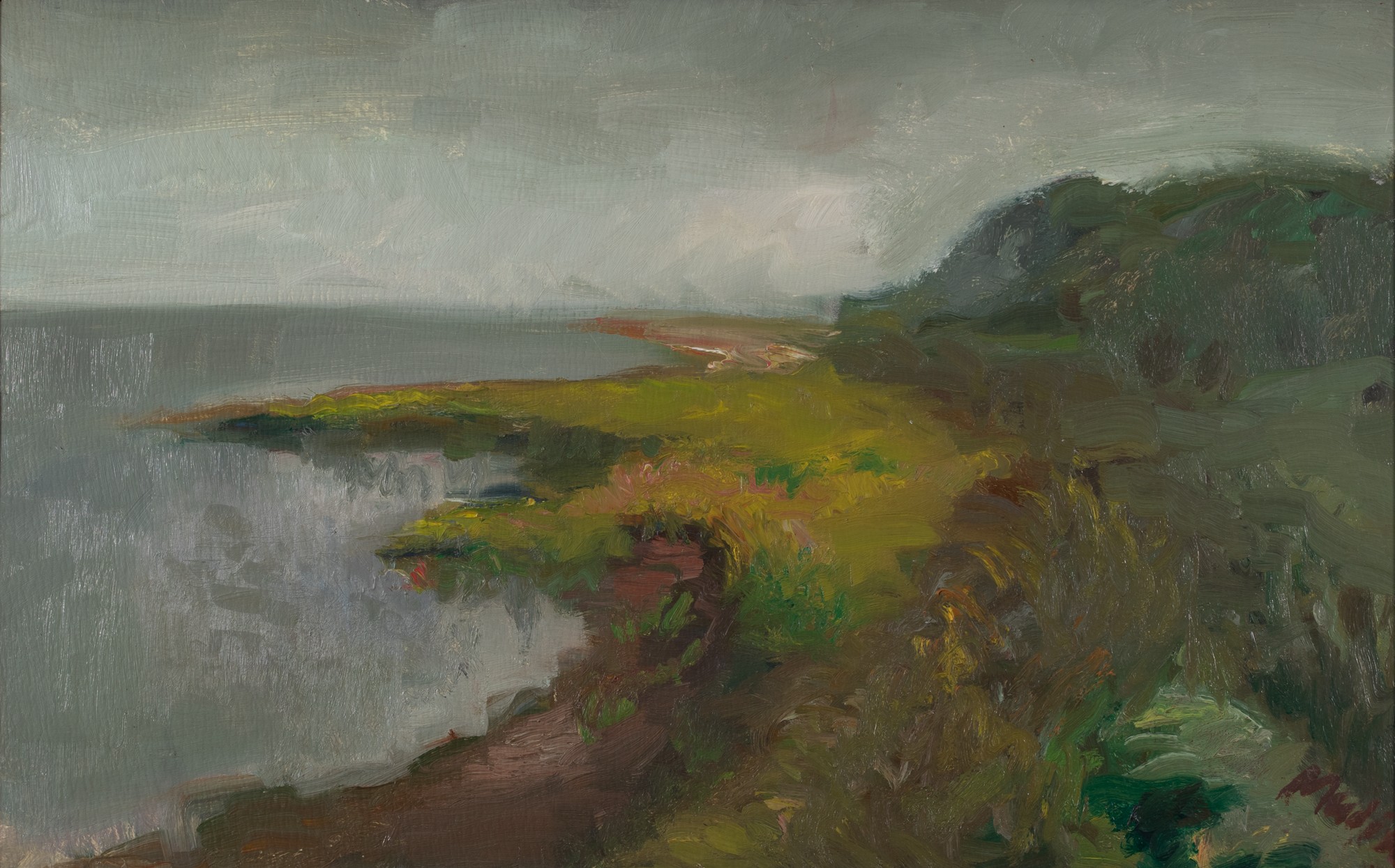 Peeter Mudist "View of Sõrve Coast"