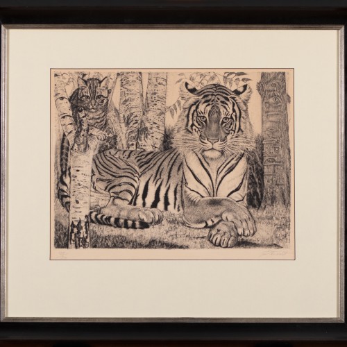 Tiger with a Cat (18603.10254)