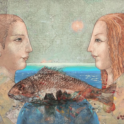 Anatoli Strahhov "Man And Woman (Shack By The Sea)"