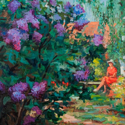 August Luiga "The Time of Lilacs"