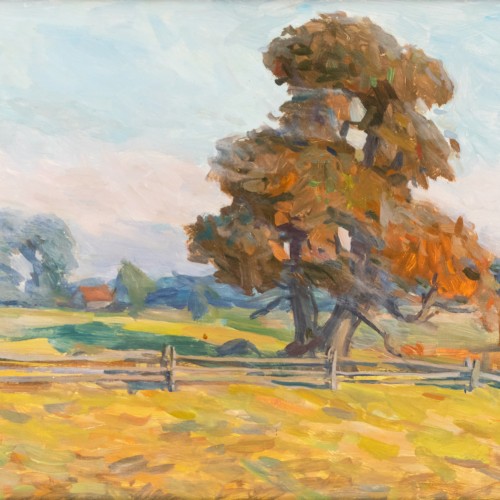 Märt Bormeister "Landscape with an Elm"