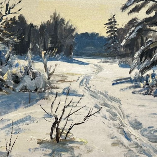 Jaan Tuuling "Winter Road"