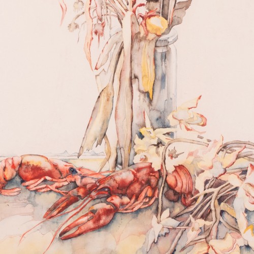 Naima Neidre "Still-Life with Crayfish"