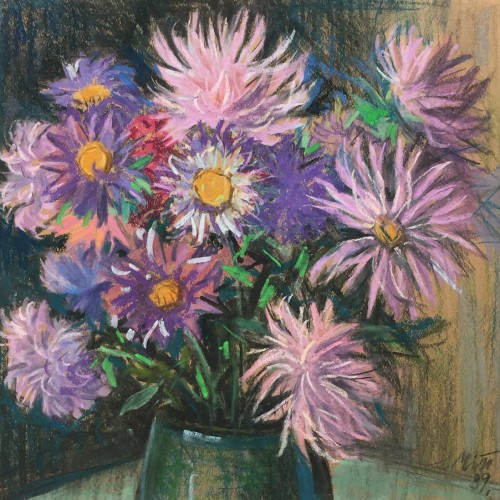 Asters in a Vase (20555.18640)