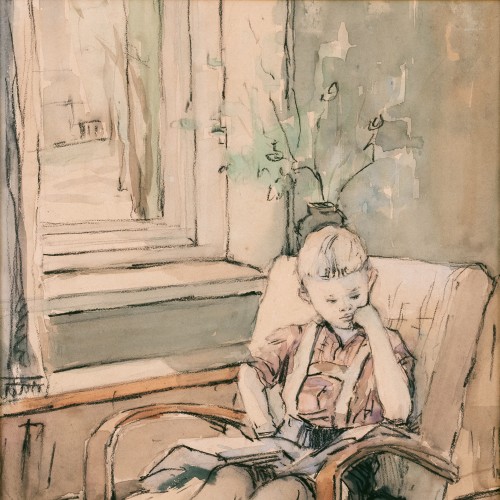 Aleksander Pilar "Boy Reading"