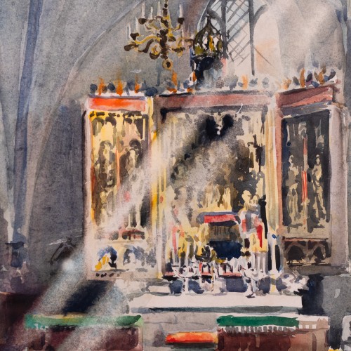 Bernt Notke's Altar in the Holy Spirit Church (20592.19399)