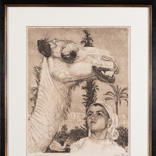Berber Girl with a Camel (20641.20851)