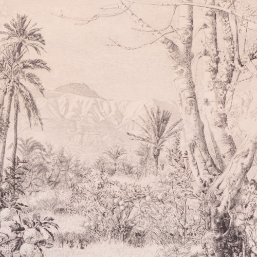 Eduard Wiiralt "Marrakeši maastik (Vaade Atlase mägedele)"
