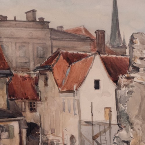Evi Tihemets "Old Town View"