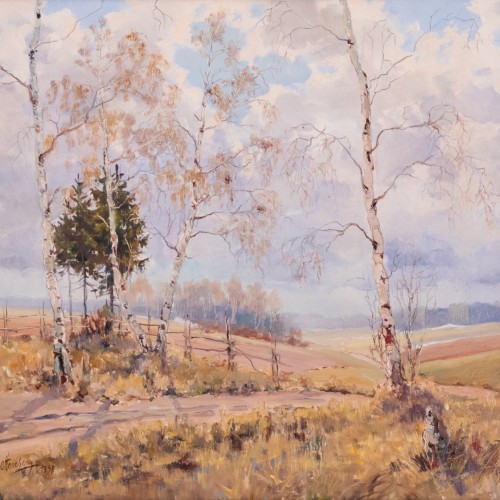 Boris Ottenberg "Early Spring Landscape"