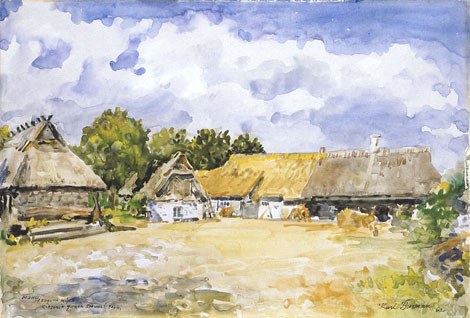 Karl Burman seenior "Koguva küla"
