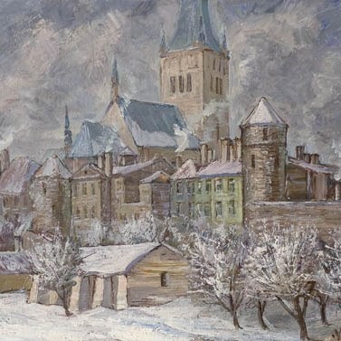 Talvine vaade Tallinnale