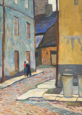 Raivo Korstnik "Tallinna vanalinna tänav"