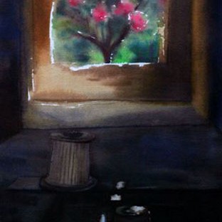 Kai-Mai Olbri "Õitsev puu Pompeis"