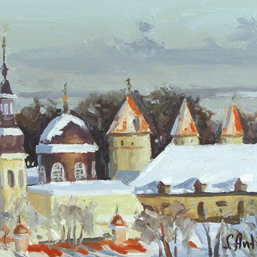 Stanislav Antipov "Old Tallinn. Towers"