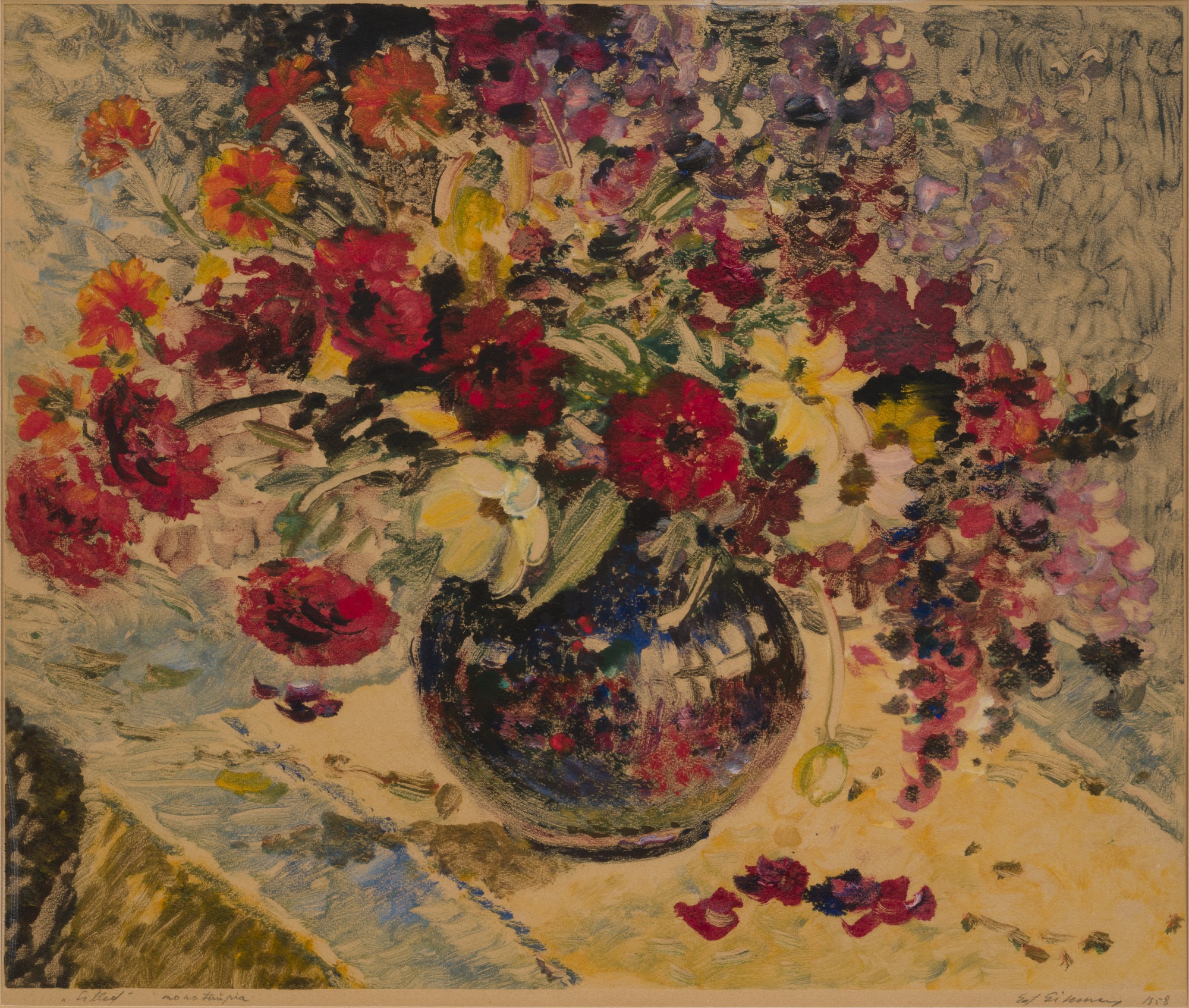 Eduard Einmann "Flowers"