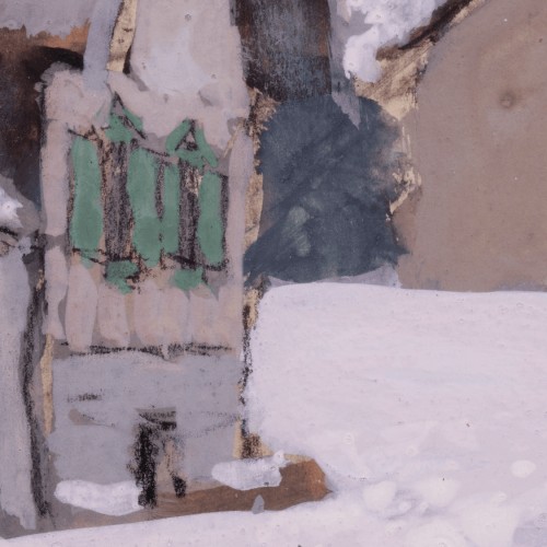 Sledge in Front of a Russian Church (16167.751)