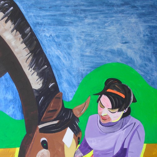 Girl With Horse