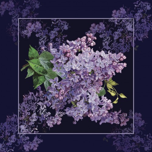 Lilacs siidsall