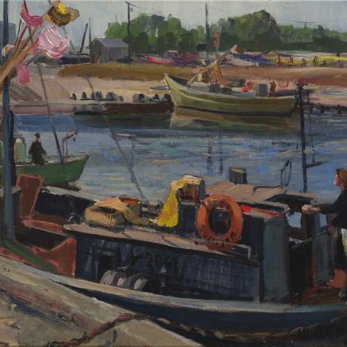 Viktor Leškin "In the Port"