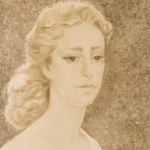Eduard Einmann "Portrait of Maia Plissetskaja"