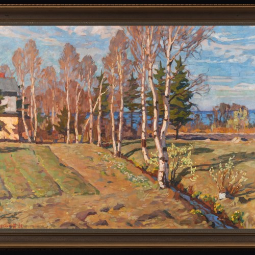 Spring Landscape With Birches (19170.12584)
