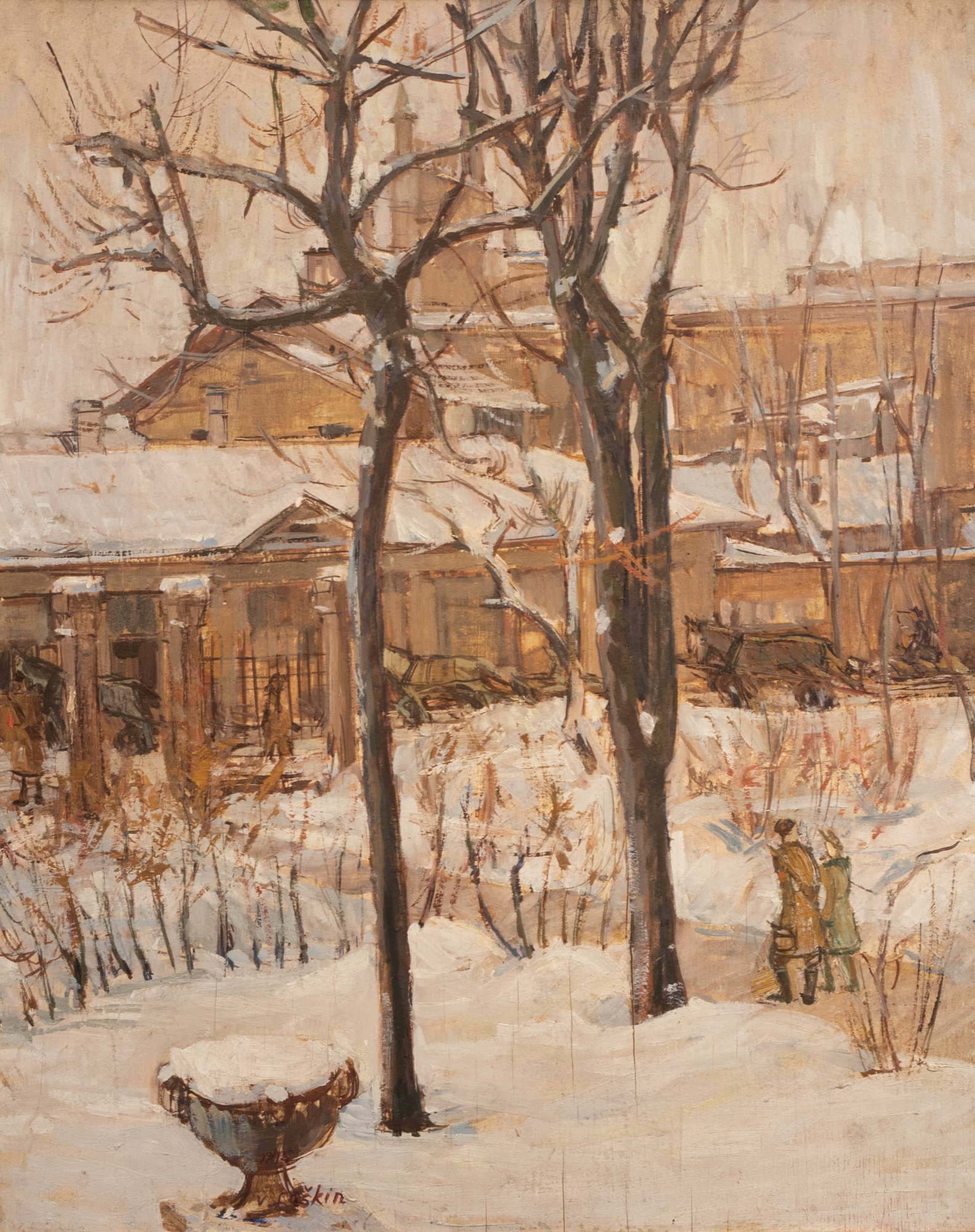 Viktor Leškin "Winter In Tallinn"