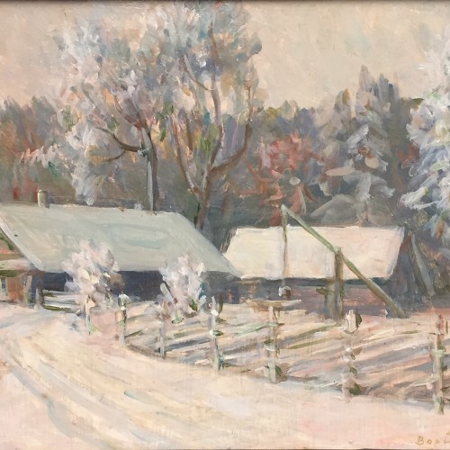 Old Farm House In Winter (19200.12818)