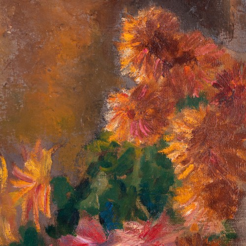 Flowers with a Blue Vase (20540.19357)