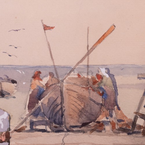 Fishing Boats on a Beach (20570.20030)