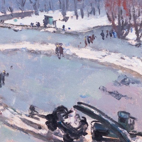 Nikolai Kormašov "Ploughing Snow"