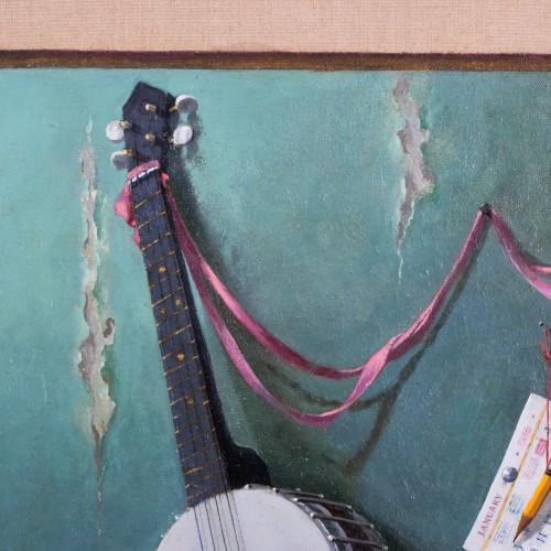 Composition with a Banjo and a Guitar (20935.20695)