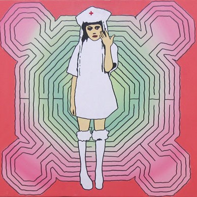 Nurse with labyrinth