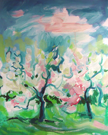 Christel Allik "Õitsvad õunapuud"